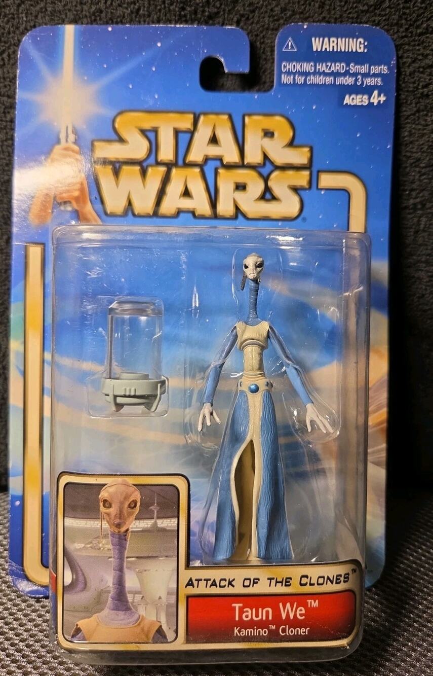 2002 Hasbro "Star Wars: Attack of the Clones" Taun We action figure